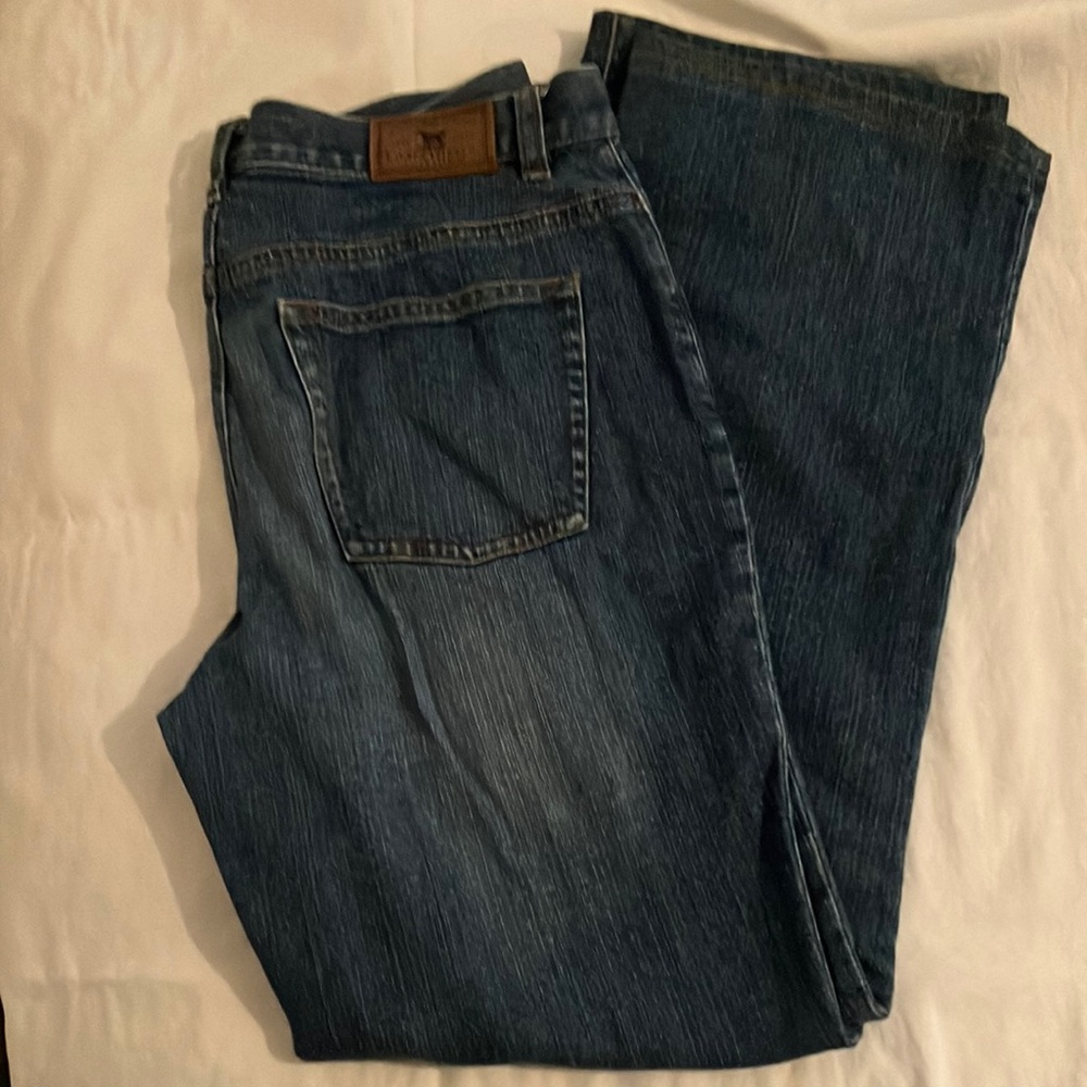 Ralph Lauren Women’s Boot Cut Slight Stretch straight leg Denim Jeans
